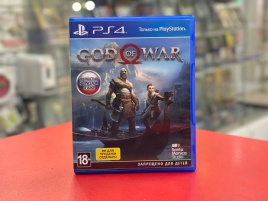PS4 God of War / Бог Войны 2018 CUSA-07412 (Полностью на русском языке) Б/У