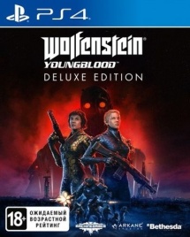 PS4 Wolfenstein: Youngblood Deluxe Edition CUSA-13094 (Полностью на русском языке) Б/У