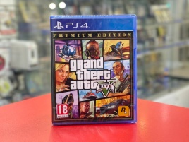 PS4 GTA 5 Premium Edition CUSA-00411 (Русские субтитры)
