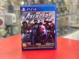 PS4 Avengers Marvel CUSA-14030 (Полностью на русском языке) Б/У