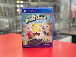 PS4 Губка Боб / SpongeBob SquarePants: Battle For Bikini Bottom – Rehydrated CUSA-14909 (Русские субтитры)