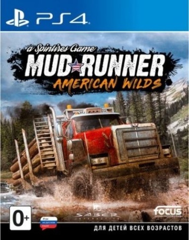 PS4 Spintires: MudRunner American Wilds CUSA-13336 (Полностью на русском языке) фото 1
