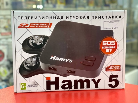 Игровая приставка Hamy 5 16bit - 8bit (505-in-1) White box фото 1