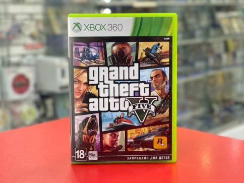 XBOX 360 - GTA 5/Grand Theft Auto 5 (Б/У) фото 1