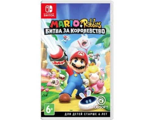 Nintendo Switch - Mario + Rabbids Kingdom Battle (Английская версия) Б/У, без коробки фото 1