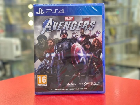 PS4 Avengers Marvel CUSA-14030 (Полностью на русском языке) фото 1