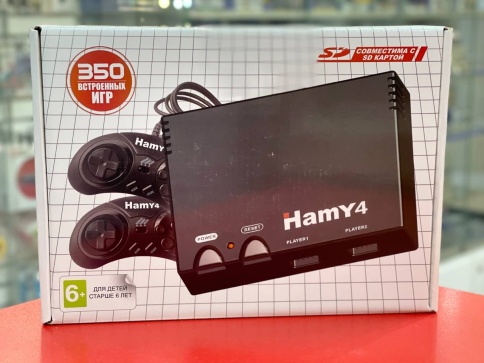 Игровая приставка Hamy 4 16bit - 8bit (350-in-1) Classic фото 1
