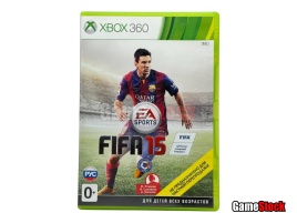 Xbox 360 Fifa 15 (поддержка Kinect) (Б/У, Полностью на русском языке)