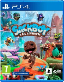 PS4 Сэкбой: Большое приключение/Sackboy A Big Adventure (Б/У, Полностью на русском, CUSA-18867)