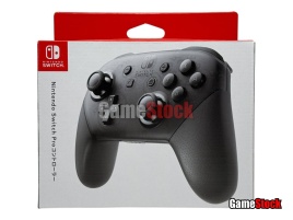 Геймпад/джойстик беспроводной Nintendo Switch Pro Controller Black (Черный)