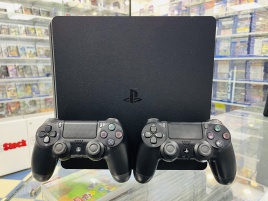 Sony Playstation 4 Slim 1TB CUH-2208B, Без коробкой, S/N:  02274526101704186 (PS4, Б/У)