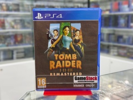 PS4 Tomb Raider 1-2-3 (I-II-III) Remastered Б/У CUSA-43774 (Полностью на русском языке)