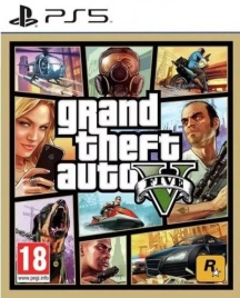 PS5 GTA 5 Б/У PPSA-04263 (Русские субтитры)