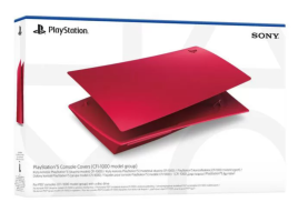 Сменная панель корпуса Sony для PlayStation 5 (PS5) / PS5 Slim Console Cover, Volcanic Red Б/У