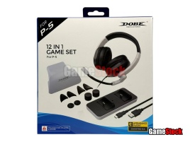 PS5 Набор аксессуаров DOBE Game Set 12 в 1 (TP5-0578)