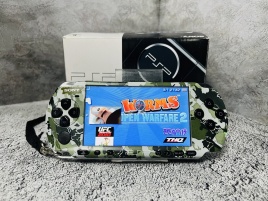 Игровая приставка Sony PSP 3000 Slim Камуфляж, S/N: HJ4096867