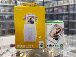 Моментальный фотопринтер Fujifilm Instax Mini Link 3 Clay White