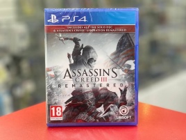 PS4 Assassins Creed 3 Remastered / Обновленная версия CUSA-11560 (Полностью на русском языке)