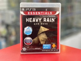 PS3 Heavy Rain для Move BCES-00802 Б/У (Полностью на русском языке)