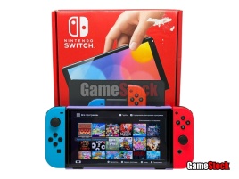 Nintendo Switch Oled Прошитая, 256GB (S/N: XTJ10127966004, Б/У)