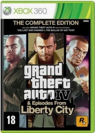 XBOX 360 - GTA IV & Episodes From Liberty City The Complete Edition Б/У (Англ.версия)