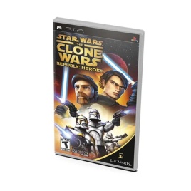 PSP Star Wars The Clone Wars Republic Heroes (Б/У, ULES-01284)