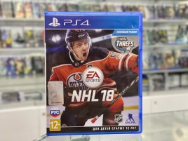 PS4 NHL 18 Б/У CUSA-07580 (Русские субтитры)