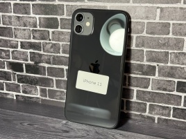 Корпус для iPhone 11, черный, с шлейфами Б/У
