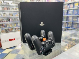 Sony Playstation 4 Pro 1TB CUH-7108B, С коробкой, S/N: 02274525371270284 (Б/У, PS4 Pro), ПО: 12.02