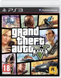 PS3 GTA 5 / V Б/У BLES-01807 (Русские субтитры)