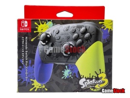 Геймпад/джойстик беспроводной Nintendo Switch Pro Controller, Splatoon 3 Edition (Сине-зеленый)