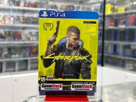 PS4 Cyberpunk 2077 Б/У CUSA-16579 (Полностью на русском языке)