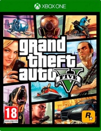 Xbox One GTA 5  (Б/У, Русские субтитры)