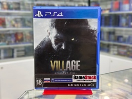 PS4 Resident Evil 8 Village Б/У CUSA-18008 (Полностью на русском языке)