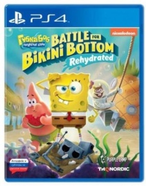 PS4 Губка Боб / SpongeBob SquarePants: Battle For Bikini Bottom Rehydrated Б/У CUSA-14909 (Русские субтитры)