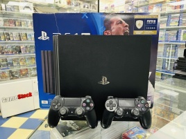 Sony Playstation 4 Pro 1TB CUH-7008B, С Коробкой S/N: S015708869T (PS4 Pro, Б/У)