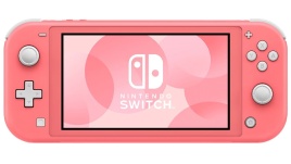 Игровая приставка Nintendo Switch Lite 32GB Коралловый (Новый) + Чип + 128GB