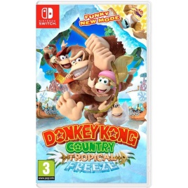 Donkey Kong Country: Tropical Freeze (Nintendo Switch, Английская версия, Б/У)
