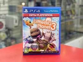 PS4 LittleBigPlanet 3 CUSA-00063/H Б/У (Полностью на русском языке)