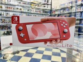 Игровая приставка Nintendo Switch Lite (Pink, S/N XJJ10021669988)