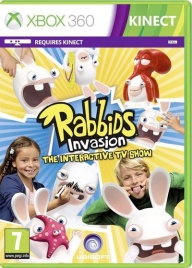 Xbox 360 - Rabbids Invasion (только для Kinect) Б/У (Полностью на русском языке)