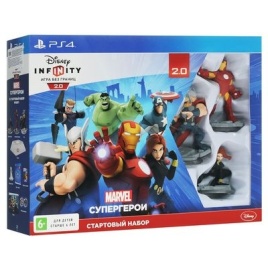 PS4 Disney Infinity Игра Без Границ 2.0 Marvel Супергерои, стартовый набор Б/У CUSA-00735 (Полностью на русском языке)