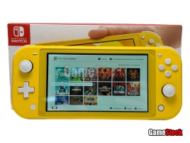 Nintendo Switch Lite 128+32GB Желтый Б/У, прошитая