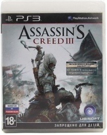 PS3 Assassins Creed III / 3 Б/У BLES-01669 (Полностью на русском языке)