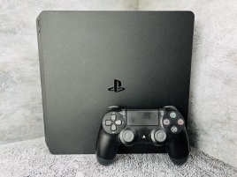 Sony Playstation 4 Slim 500GB CUH-2008A, Без коробки, S/N: 03274523805747054 (PS4, Б/У, Ведьмак 3)