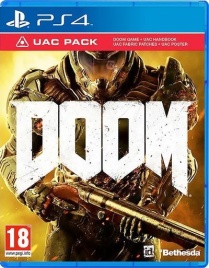 PS4 Doom: Набор ОАК Б/У CUSA-02092 (Полностью на русском языке)