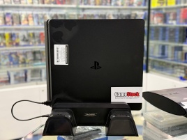 Sony Playstation 4 Slim 1TB CUH-2008B, Без коробки, S/N: 03274523935652691 (PS4, Б/У, Подписка 3 мес.)