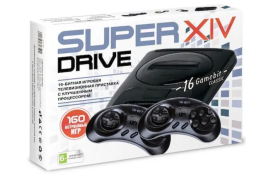 Игровая приставка 16gamebit  Super Drive Classic S14 (160в1)