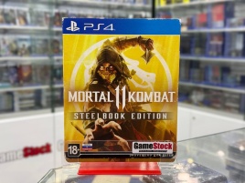 PS4 Mortal Kombat 11 SteelBook Edition Б/У CUSA-11379 (Русские субтитры)