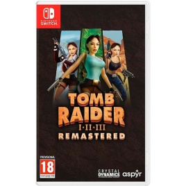 Tomb Raider 1-2-3 (I-II-III) Remastered (Nintendo Switch, Полностью на русском языке, Б/У)